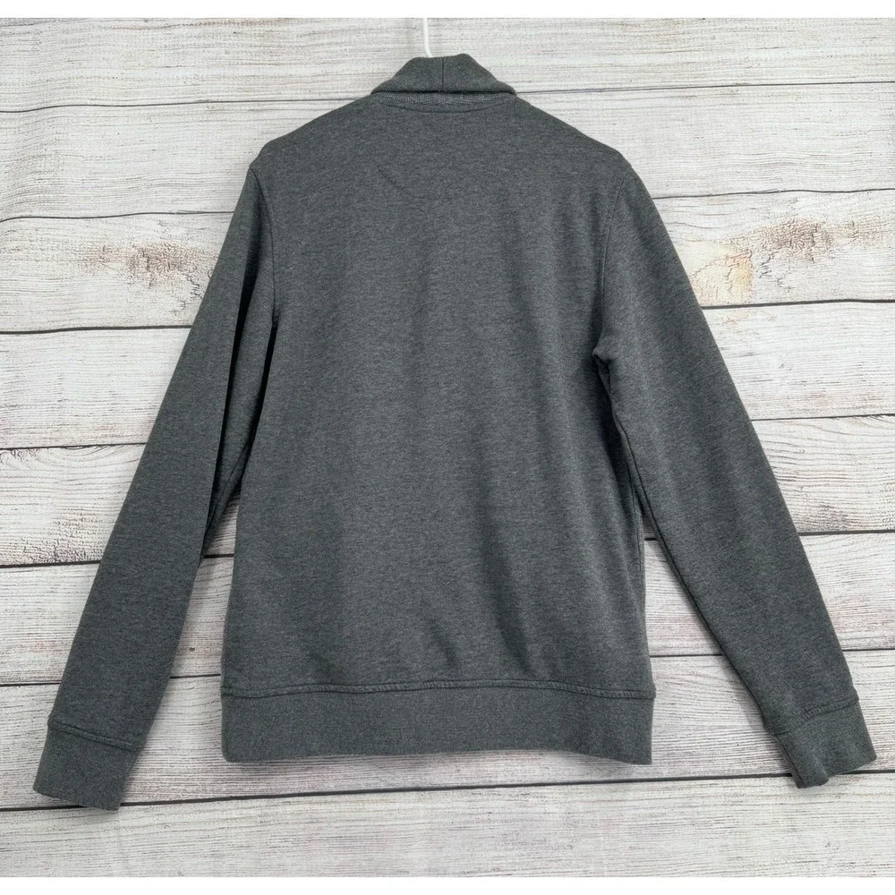 Ted Baker Berden Cardigan Men 3 Grey Shawl Collar Button Knit TA4M GB85